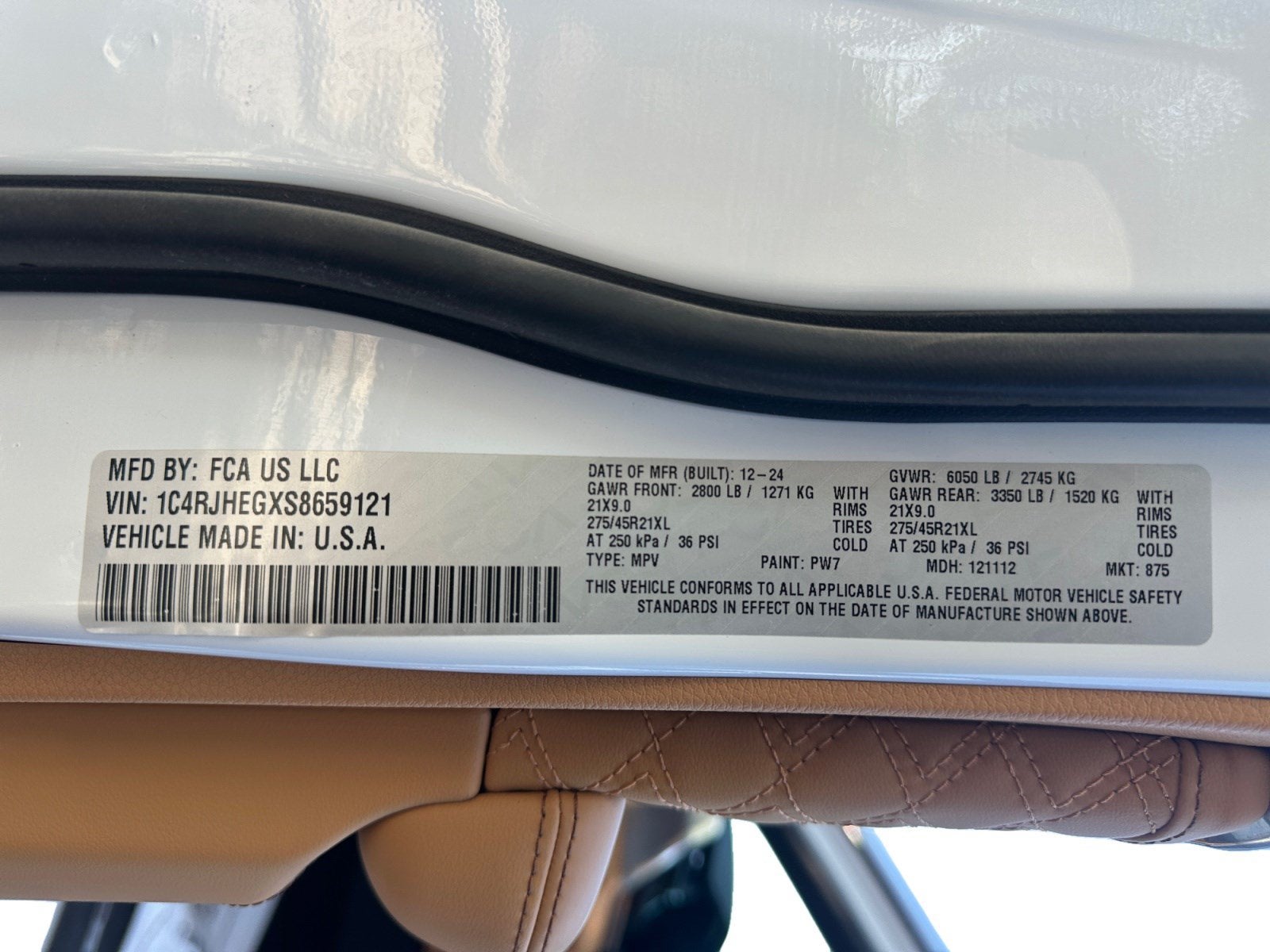2025 Jeep Grand Cherokee Summit Reserve