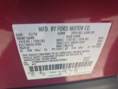 2019 Ford Explorer Sport