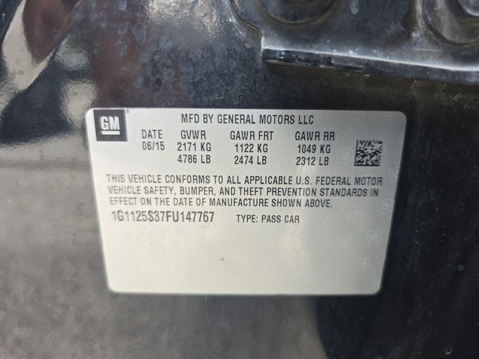 2015 Chevrolet Impala LT