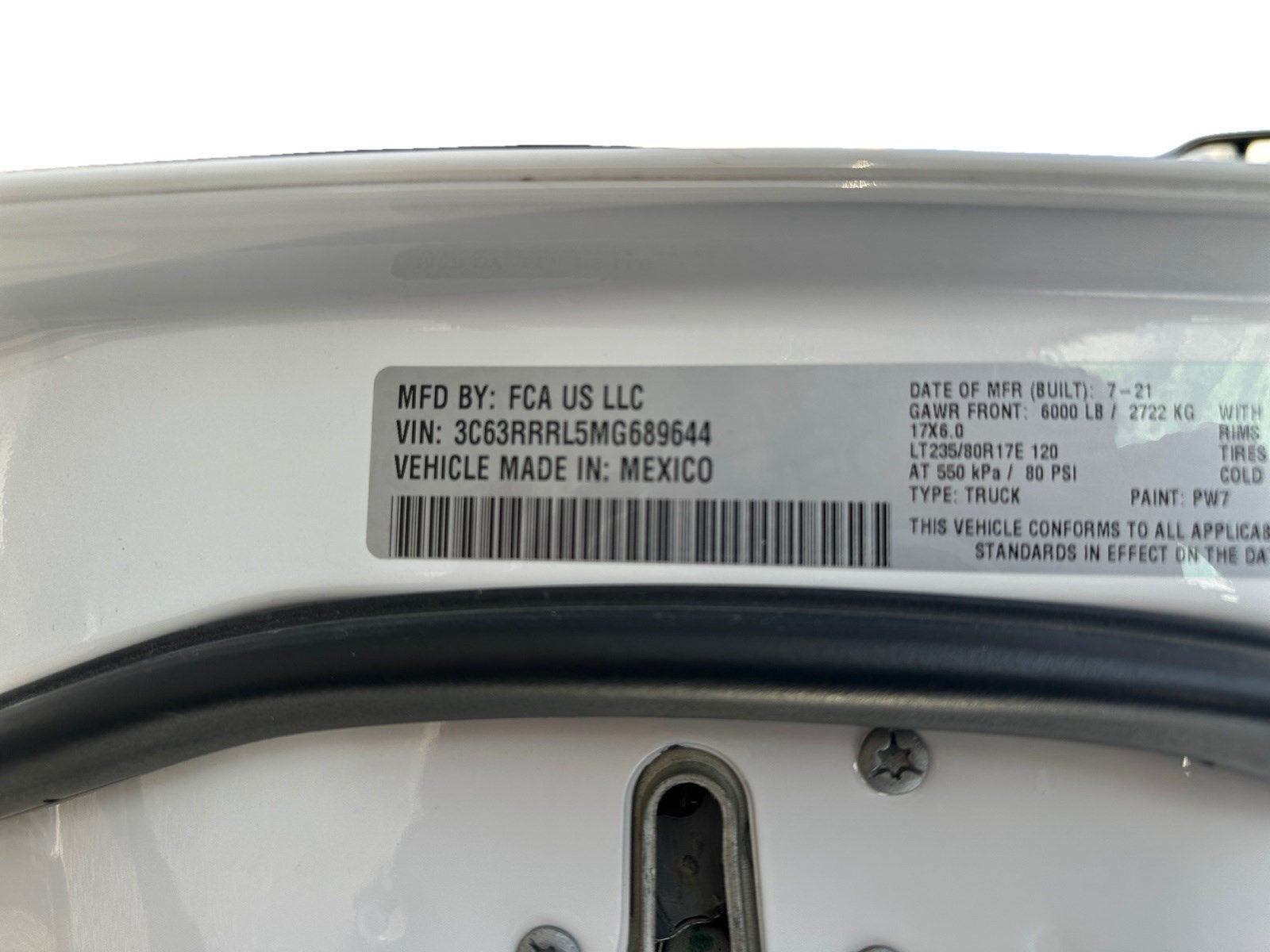 2021 RAM 3500 Limited
