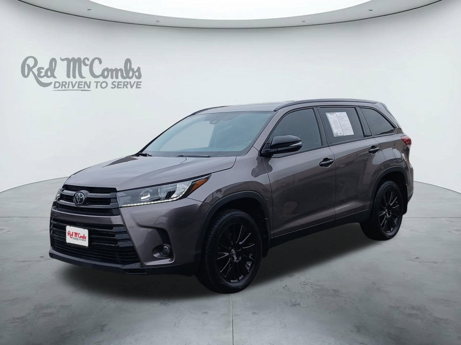 2019 Toyota Highlander SE