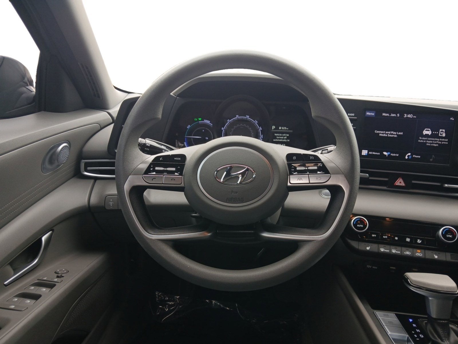 2023 Hyundai Elantra Hybrid Blue