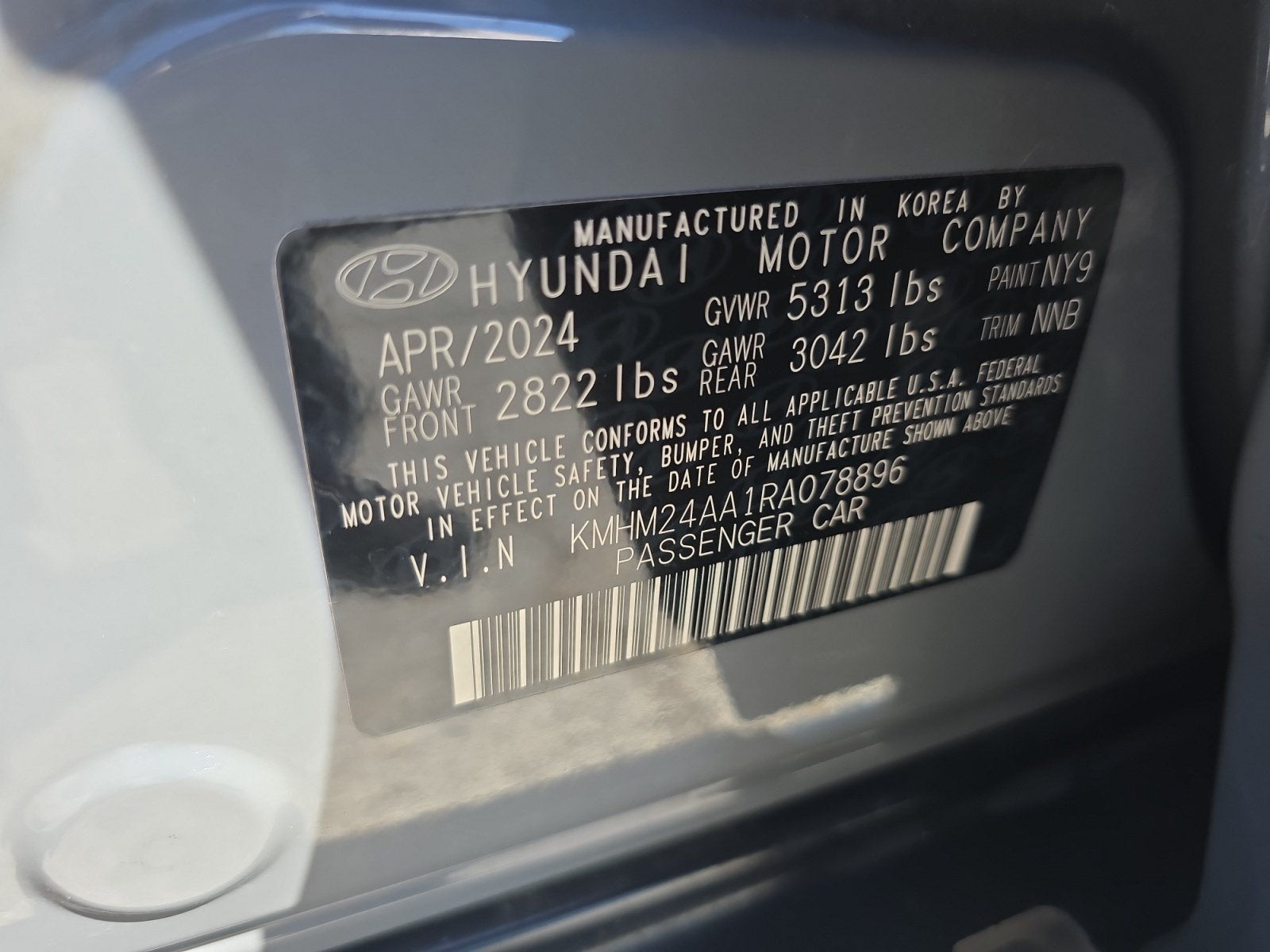 2024 Hyundai IONIQ 6 SE