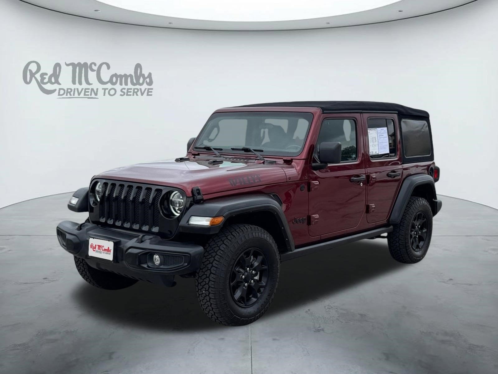 2022 Jeep Wrangler Unlimited Willys