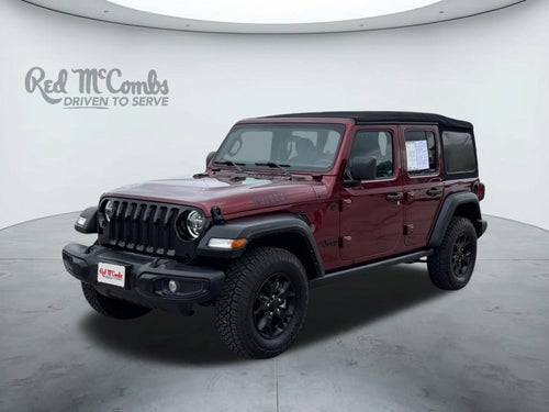 2022 Jeep Wrangler Unlimited Willys