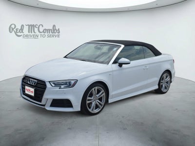 2018 Audi A3 Cabriolet 2.0T Premium Plus