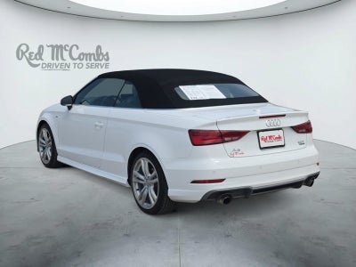2018 Audi A3 Cabriolet 2.0T Premium Plus