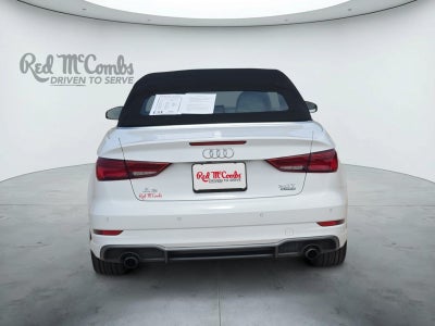 2018 Audi A3 Cabriolet 2.0T Premium Plus