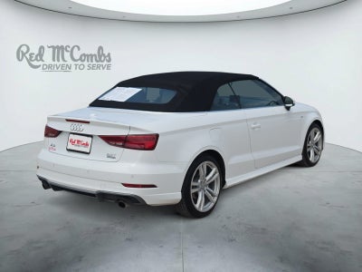 2018 Audi A3 Cabriolet 2.0T Premium Plus