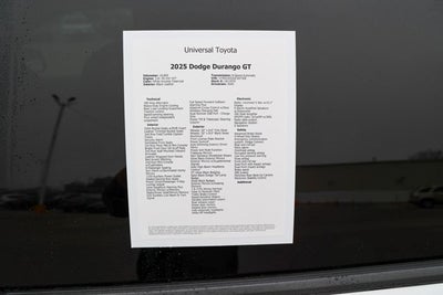 2025 Dodge Durango GT Plus