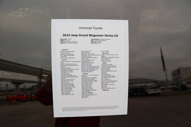 2024 Jeep Grand Wagoneer Series III