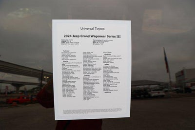 2024 Jeep Grand Wagoneer Series III