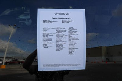 2022 Ford F-150 XLT