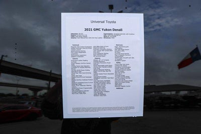2021 GMC Yukon Denali