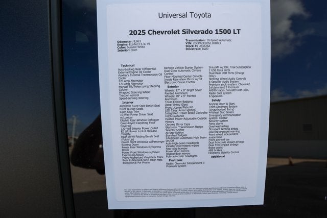 2025 Chevrolet Silverado LT