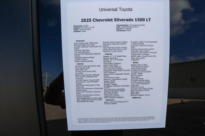 2025 Chevrolet Silverado LT
