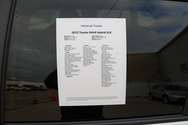 2022 Toyota RAV4 HYBRID Hybrid XLE Premium