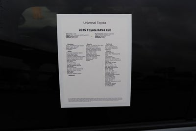 2025 Toyota RAV4 XLE