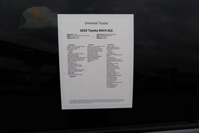 2025 Toyota RAV4 XLE