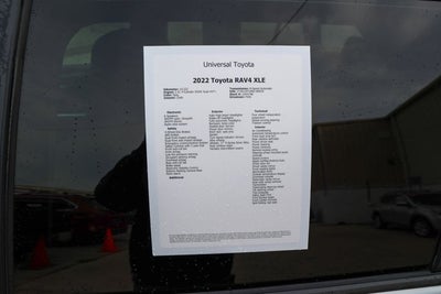 2022 Toyota RAV4 XLE