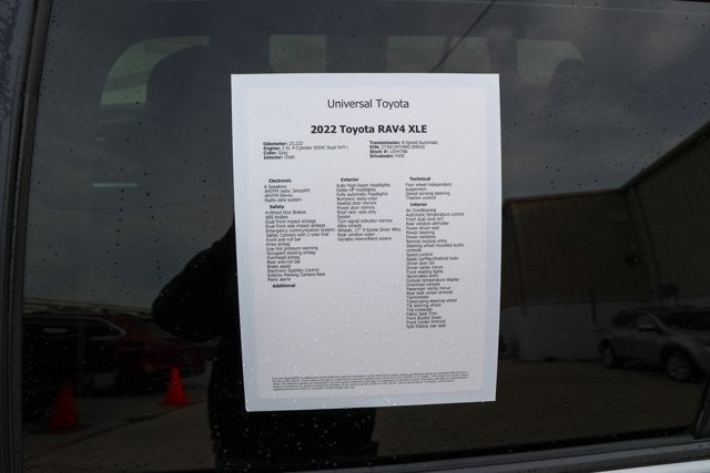 2022 Toyota RAV4 XLE