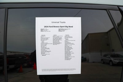 2024 Ford Bronco Sport Big Bend