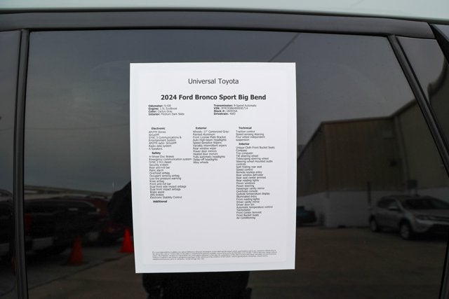 2024 Ford Bronco Sport Big Bend