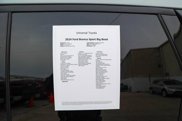 2024 Ford Bronco Sport Big Bend