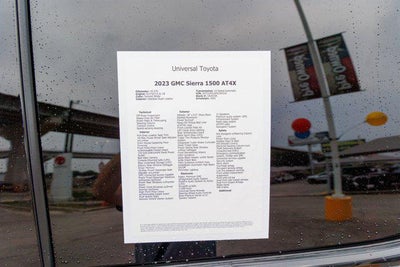2023 GMC Sierra AT4X