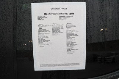 2024 Toyota Tacoma TRD Sport