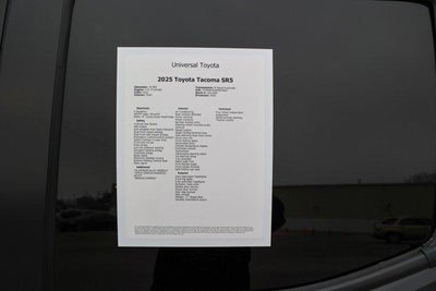 2025 Toyota TACOMA SR5 SR5