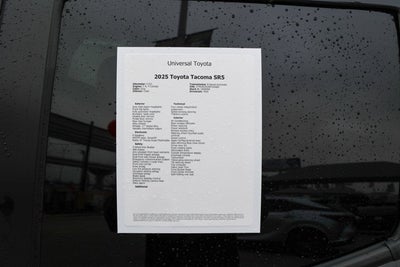 2025 Toyota TACOMA SR5 SR5