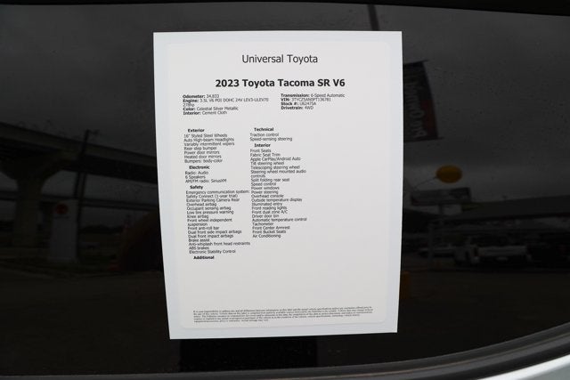 2023 Toyota TACOMA SR SR