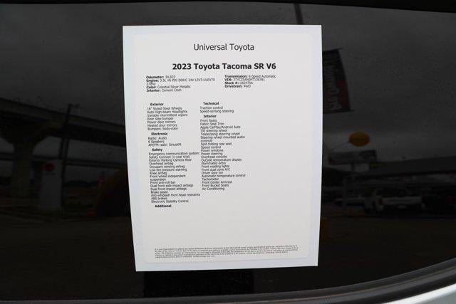 2023 Toyota TACOMA SR SR