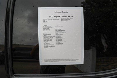 2023 Toyota TACOMA SR SR