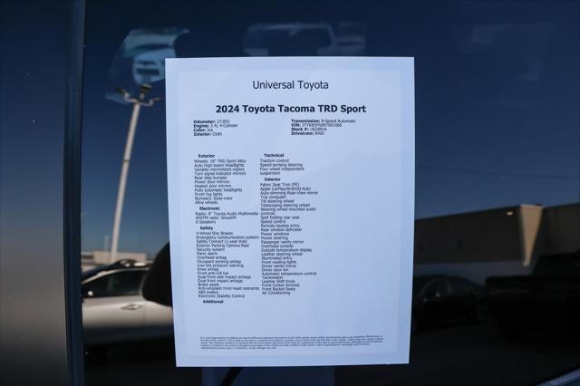 2024 Toyota TACOMA TRD SPORT TRD Sport