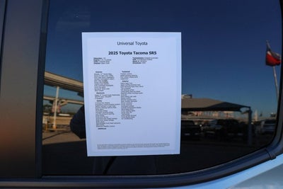 2025 Toyota TACOMA SR5 SR5