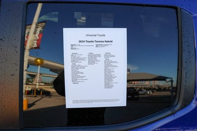 2024 Toyota TACOMA TRD SPORT TRD Sport Hybrid