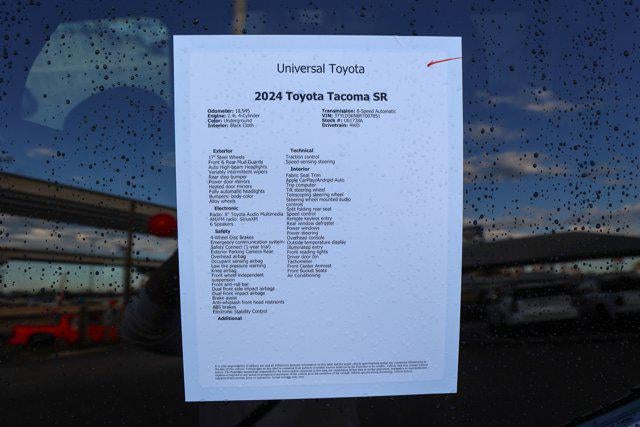 2024 Toyota TACOMA SR SR