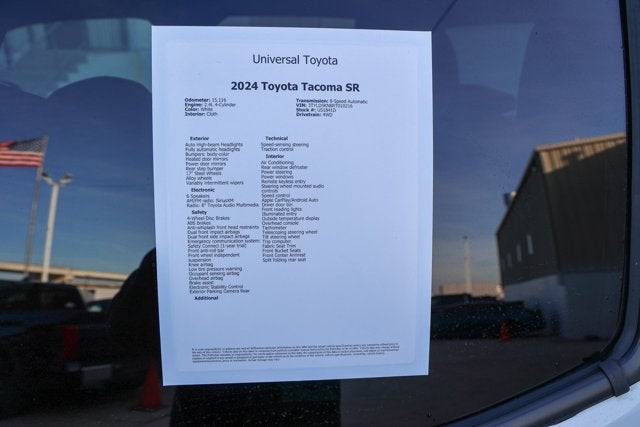 2024 Toyota TACOMA SR SR