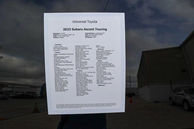 2023 Subaru Ascent Touring