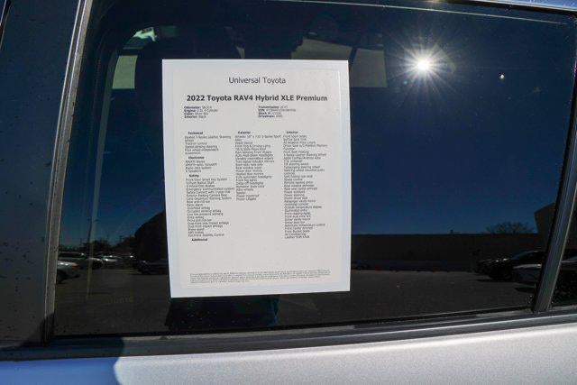 2022 Toyota RAV4 HYBRID Hybrid XLE Premium