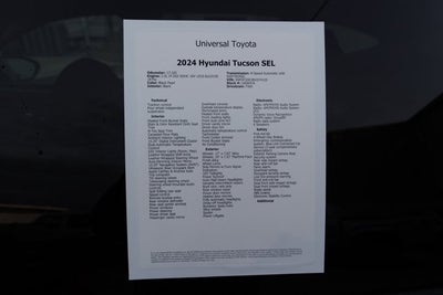 2024 Hyundai Tucson SEL