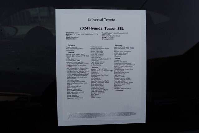 2024 Hyundai Tucson SEL