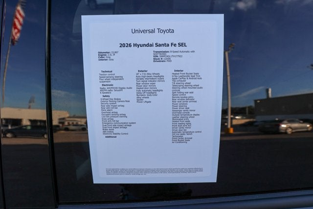2026 Hyundai Santa Fe SEL