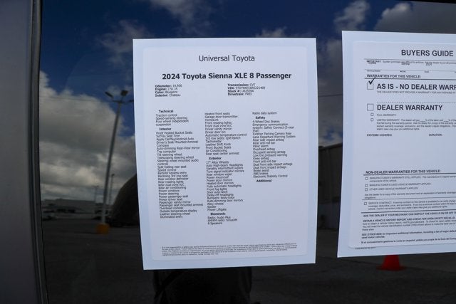 2024 Toyota Sienna XLE
