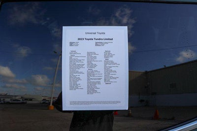 2023 Toyota TUNDRA 4X2 Limited