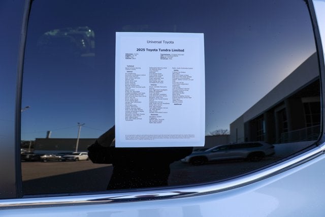 2025 Toyota TUNDRA 4X4 Limited