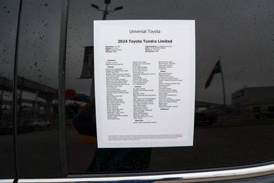 2024 Toyota TUNDRA 4X4 Limited