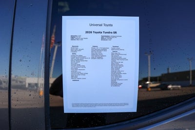 2026 Toyota Tundra SR